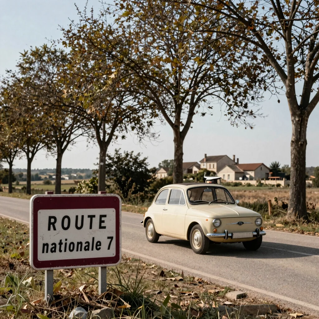 Reading France Along the Old N7